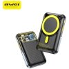 AWEI Powerbank PA-10 10000mAh MagSafe indukcyjny czarny